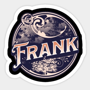 Frank Name Tshirt Sticker